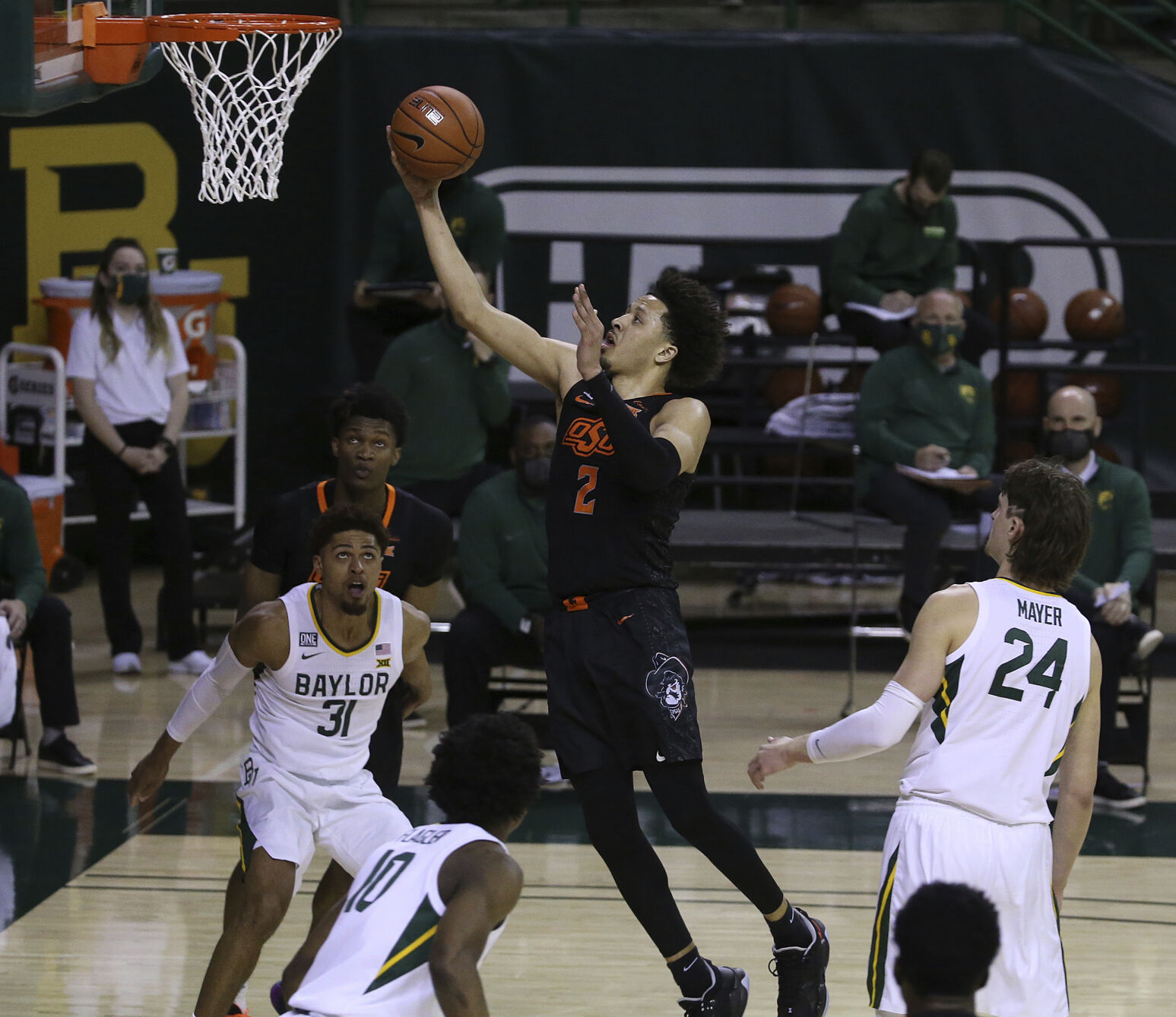 Oklahoma St Baylor Basketball